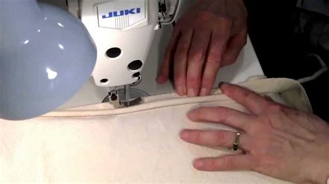 Sew a Piped & Zippered Pillow Cover (Video Tutorial)