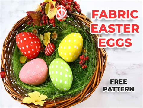 Sew the Cutest Fabric Egg Pattern. Free Pattern and Tutorial.