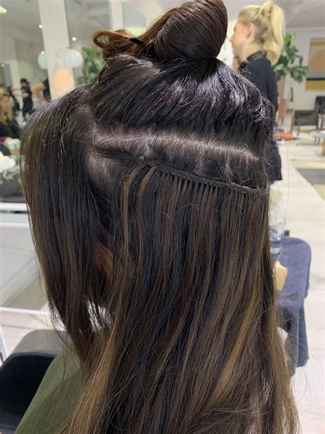 Sew-in hair extensions. ***CHECK MY WEBSITE FOR AVAILABLE TRAINING***https://www.bookwithnikki.com/onlineclasses***ABOUT THE TECHNIQUE***This is not the Malaysian technique. A lot o... 