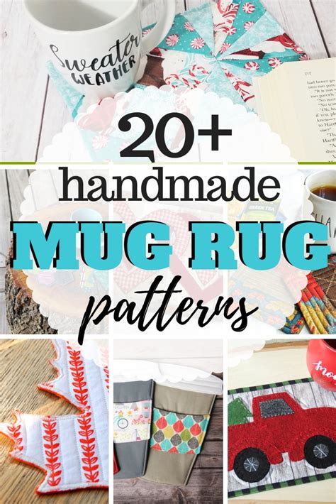 Sewing Mug Rug Patterns