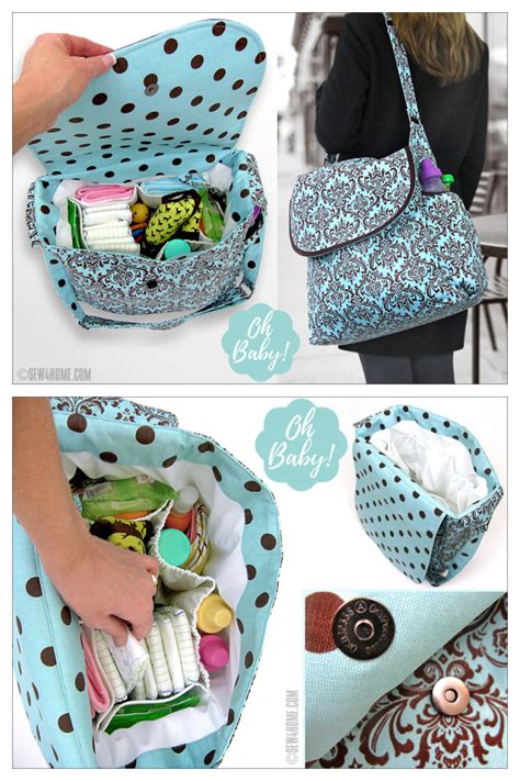 Sewing Pattern Craft Pattern, Diaper Bag Pattern, Tote Pattern