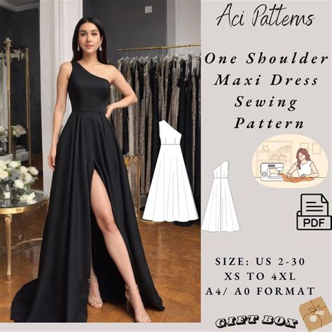 Sewing Pattern Formal Dress Pattern Evening Gown Pattern Etsy