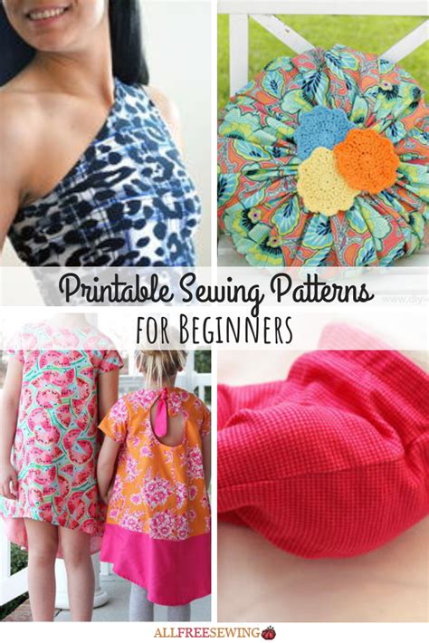 Sewing Patterns Free For Beginners Printable Printable Templates