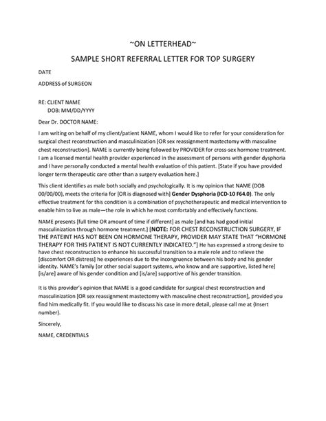 th?q=Sex reassignment surgery letter from dr