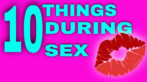 Sex tutorial
