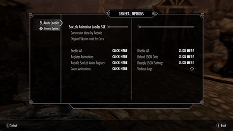 Skyrim: Special Edition SexLab Framework SE Framework & Resources Quests Combat Sex Dialog Sex Misc Sex Sex Effects WIP / Beta Other Adult Mods Regular Mods Starfield Adult Mods Animation Characters Clothing Missions Models Visuals - Other / Miscellaneous. 