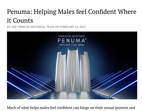 Sexual Confidence: How Penuma is Helping Men Perform