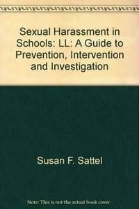 Sexual harassment of students a guide to prevention intervention investigation. - Cub cadet 1250 service manual download.