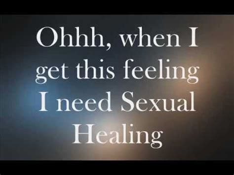 Sexual healing song. Jul 27, 2021 ... Marvin Gaye - Sexual Healing (Lyrics) · Comments4. 