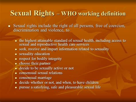 Sexual stimulation breasts.  The working definition of sexual rights given below...