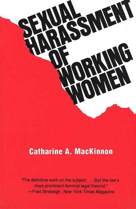 Full Download Sexual Harassment Of Working Women A Case Of Sex Discrimination By Catharine A Mackinnon
