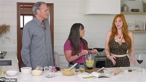 Sexy happy couple cooking