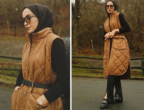 Sezonunun En İyi 10 Camel-Bej Parçası Resimlerle Tesettür .