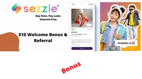 Check out 16 latest Sezzle discount codes & promo code now. ... Sezzle promo codes May 2023. Best Sezzle Promo Codes, Coupons & Offers for May2023. Save at Sezzle with Sezzle promo codes and discounts including up to 55% Off for May 2023. Start saving money with our Sezzle coupon. Get now.. 