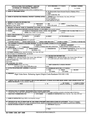 Sf85 Printable Template to Download in PDF