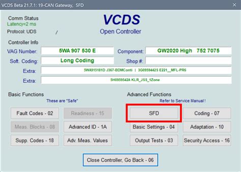 Sfd2 vcds.  Learn more about using Guest mode Next Create account Downl...