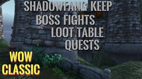 Maps, Tactics, Location, Mounts and Entrance information on the Shadowfang Keep dungeon. Shadowfang Keep is a dungeon whose entrance is located in the Silverpine Forest, Eastern Kingdoms. The range for Shadowfang Keep on normal difficulty was 22-26. The only achievement you can get in this dungeon is for completing it. . 