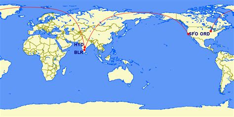 The two longest flights are Bengaluru (BLR) to San Francisco (SFO) that takes around 16 hours and 10 minutes and Bengaluru (BLR) to Sydney (SYD) with a flight time of 11 hours and 25 minutes. Popular airlines. IndiGo is the largest airline here by counting the number of …
