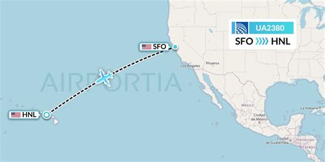 The total flight duration from SFO to Hawaii is 4 hours, 53 m