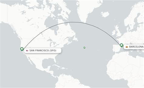 Flights from San Francisco to Madrid. Use 