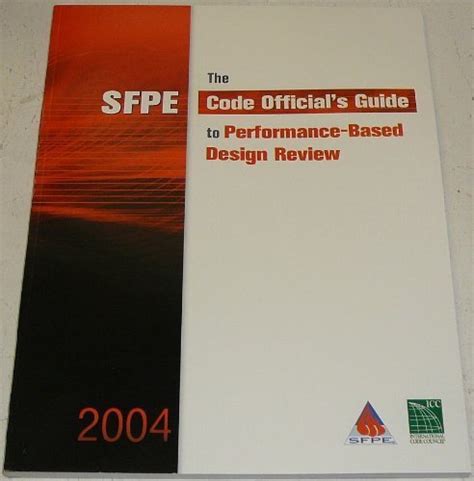 Sfpe code official s guide to performance based design review. - Heinle heinle apos s complete guide to.