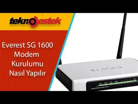 Sg 1600 modem