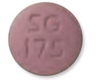 Sg 175 pill. Enter the imprint code that appears on the pill. Example: L484; Select the the pill color (optional). Select the shape (optional). Alternatively, search by drug name or NDC code using the fields above. Tip: Search for the imprint first, then refine by color and/or shape if you have too many results. 