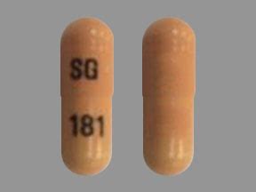 Pill Identifier Search Imprint capsule SG 181. Pill Identifier Search Imprint capsule SG 181. Pill Sync ; Identify Pill. Login; Advertise; TOP; Voice Search Barcode Scanner ... 5 Pill CAPSULE Imprint SG 181. ScieGen Pharmaceuticals, Inc. gabapentin capsule. CAPSULE YELLOW SG 181. View Drug. sciegen pharmaceuticals, inc. gabapentin capsule .... 