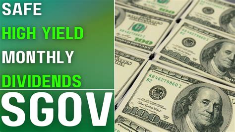 Sgov dividend. Things To Know About Sgov dividend. 