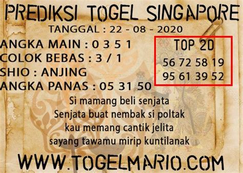 Sgp malam ini paling jitu dan akurat 4d hongkong. Result keluaran sgp hari.