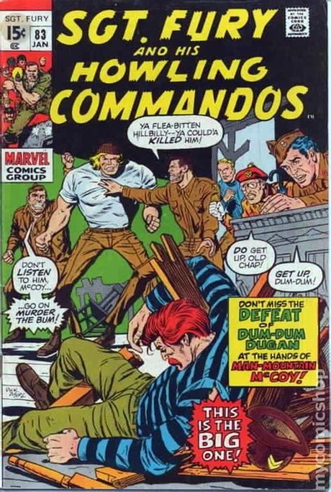 Sgt. Fury (1963) comic books Sergeant, Comics, Fury