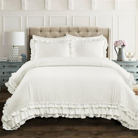 1-48 of over 10,000 results for "shabby chic bedding sets" Results Check each product page for other buying options. Price and other details may vary based on product size and color. Shabby Chic® - Queen Sheets, Soft & Breathable Organic Cotton Bedding Set, Floral Home Decor with Ruffled Pillowcases (Ella Pink, Queen) Options: 5 sizes 322 