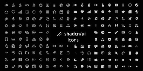 Shadcn icons.  How to install dependencies and structure your app.  Beautifull...