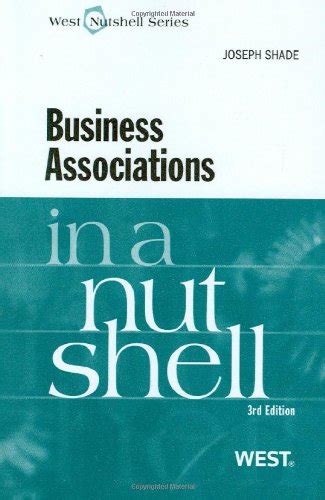 Download Shades Business Associations In A Nutshell 3D Nutshell Series By Joseph Shade