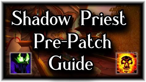 The shadow priest is the only DPS spec of the Priest class. It is ... **Minor glyphs are up to you. I use Glyph of Shadowfiend , Glyph of .... 