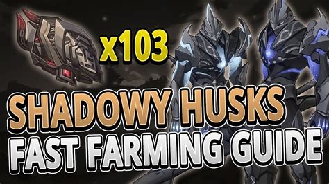 Shadowy Husks all Locations FAST FARMING ROUTE - YouTube