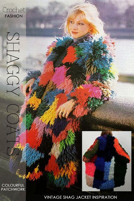 Shaggy Crochet Jacke