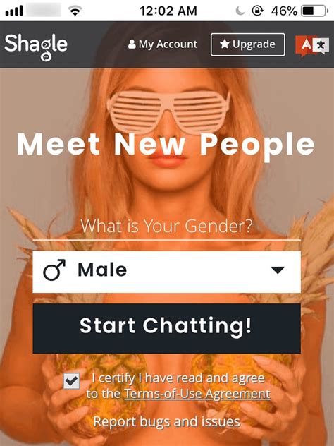 There is no signup required & FunYo is 100% Free to use! Using the site is easy and we offer users cool features like the ability to connect with strangers in specific countries or to just connect with girls. . Shaglr