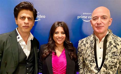 Shah Rukh Khan teaches Jeff Bezos to recite