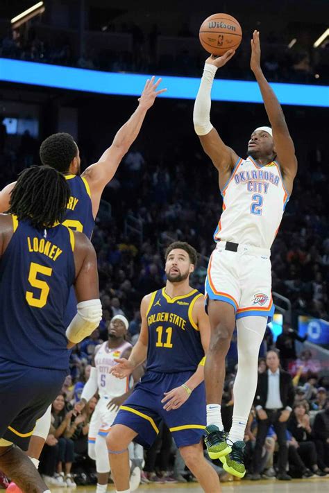 Shai Gilgeous-Alexander scores 40 as Thunder send Warriors to 6th straight loss, 130-123 in OT