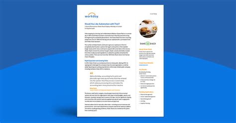 Shake Shack Used Workday to Streamline Processes Workday
