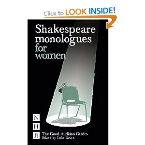Shakespeare monologues for women the good audition guides. - Projets de fin d'études, 2002-2003 à l'ecole d'architecture de saint-etienne.