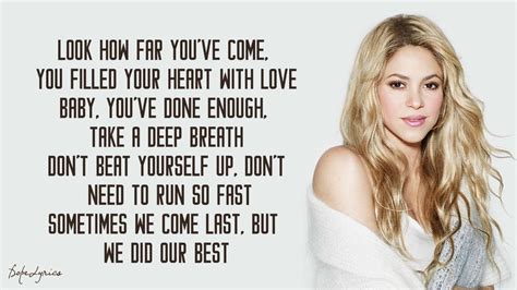Shakira new song lyrics. Things To Know About Shakira new song lyrics. 