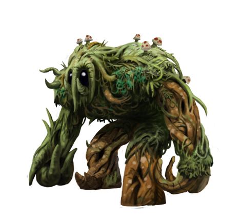 The shambling mound engulfs a Medium or smaller creature grappled by it. The engulfed target is blinded, restrained, and unable to breathe, and it must succeed on a DC 14 Constitution saving throw at the start of each of the mound's turns or take 13 (2d8 + 4) bludgeoning damage. If the mound moves, the engulfed target moves with it..