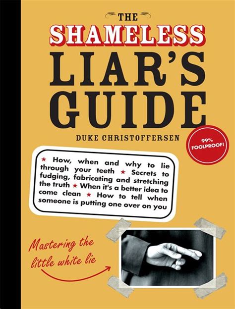 Shameless liars guide by duke christoffersen. - Mitsubishi pajero v6 3000 manuale di servizio inglese.