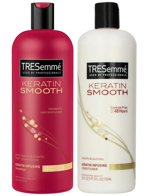 Shampoo and conditioner for dry hair. 