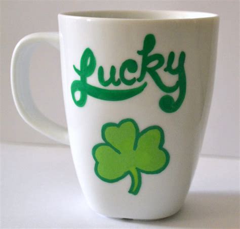 Shamrock Coffee Mug - Etsy