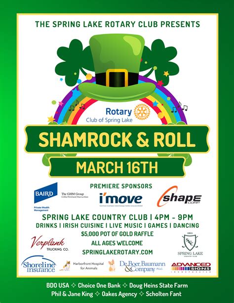 Shamrock Sweepstakes!!! Rotary Club of Pawtuxet Valley