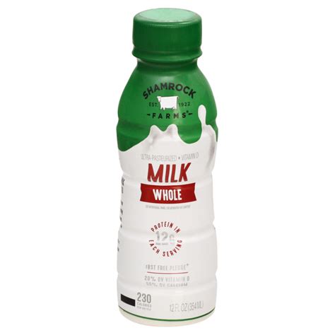 Shamrock milk. MADE WITH REAL MILK. Every bottle of Rockin’ Protein starts with pure, fresh Shamrock Farms milk. So you get all the nutrients and nourishment dairy can offer – and none of … 