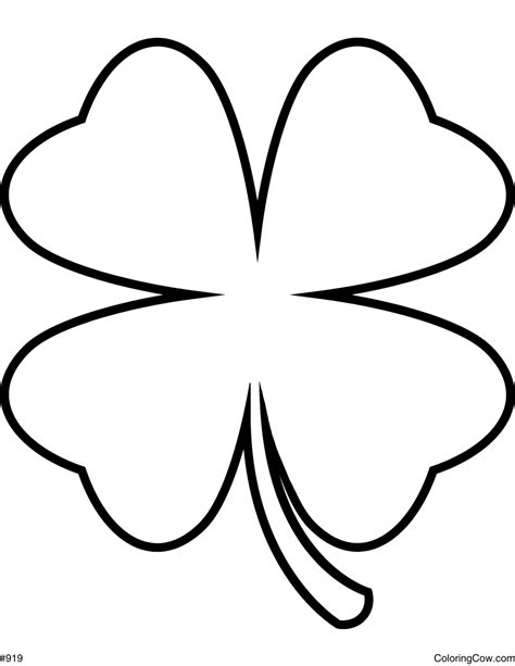 Shamrocks Coloring Pages